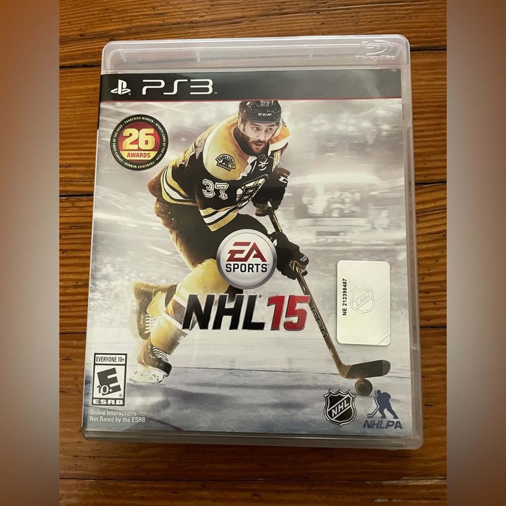 PS3 game NHL 15